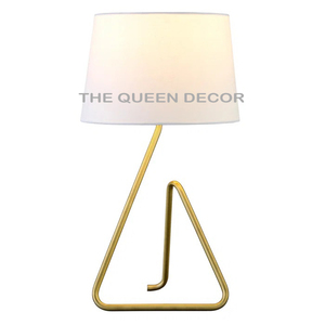 Luxury Designer Powder Coated <b>Bed</b> Room Lighting Table Lamps Black Fabric Drawing Room And Office Study & Library Use - Product Image 6