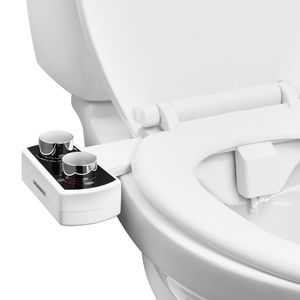 Accesorio de Bidé con Doble Boquilla Retráctil para Inodoro, Asiento de Bidé No Eléctrico con Presión de Agua Ajustable, Fácil Instalación - Product Image 1