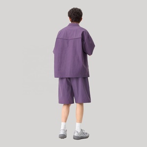 เสื้อโปโล100% สั้นผ้าโพลีเอสเตอร์แห้งเร็วระบายอากาศได้ดีเสื้อกอล์ฟลำลองแบบมีซิปปิดด้านล่างเหมาะสำหรับผู้ชาย - Product Image 2