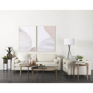 Table d'appoint en bois massif Miri pour meubles de salon - Product Image 3