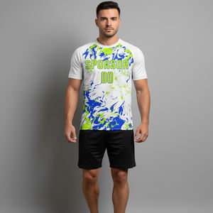 Impression par sublimation personnalisée, polyester, design sublimé, créez votre propre t-shirt, t-shirt personnalisé, maillot de sport par sublimation, manches courtes - Product Image 2