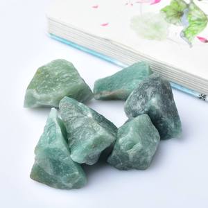 Aventurine verte naturelle, pierres brutes non polies, spécimens minéraux de quartz pour bijoux, artisanat, décoration intérieure, collection - Product Image 2