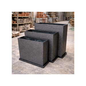 Low Price Eco-Friendly Durable Lightweight Fiberglass Planter <b>Pots</b> with New Design for Hotel Garden - Product Image 1