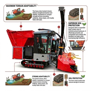 Corn Silage Chopper Harvester – Self Propelled Forage <b>Cutter</b> <b>Machine</b> for Maize - Product Image 3
