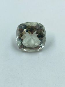 Natural Top Quality Green Amethyst Gemstone Loose Stone 10.00Carat 14MM <b>Cushion</b> Cut Green <b>Colour</b> For Jewelry Making - Product Image 5