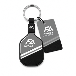 Sports Pickleball Keychain Small Paddle Key <b>Ring</b> Stylish Durable Accessory for Keys Backpacks Handbags Gym Bags and Travel - Product Image 1