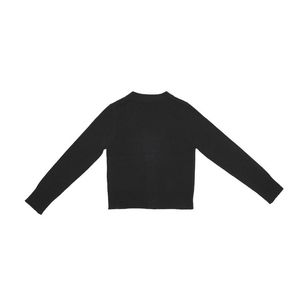 Women's Custom-Made ODM OEM Fashion <b>Cardigan</b> with Thin Regular-Fitting Long Sleeves and Vee Neck - Product Image 3