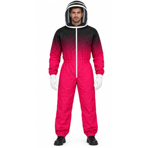 Combinaison d'apiculture professionnelle en tissu coton 3D respirant, vêtement de sécurité intégral pour apiculteurs, tenue de travail sécurisée - Product Image 2