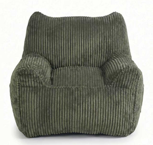 Sofá Cama Reclinable Moderno Tipo Puff con Espuma Comprimida Suave y Funda Extraíble, Sofá de Piso Individual para Adultos - Product Image 4