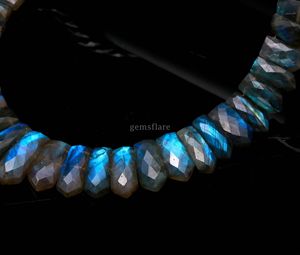 AAA Flashy Labradorite Beaded <b>Necklace</b> For Women Handmade <b>Statement</b> Jewelry Natural Labradorite <b>Necklace</b> Gemstone Jewelry Making - Product Image 4