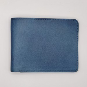 Cartera de Cuero Genuino Premium para Hombre, de Alta Calidad, Duradera, Plegable, con Logotipo Personalizado, Múltiples Ranuras para Tarjetas, Forro de Seda, para Uso Diario - Product Image 1