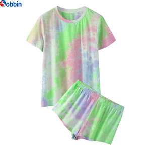 Conjunto de Shorts Tie Dye Cómodo y Unisex, Nueva Colección de Verano, Personalizado, Conjunto Deportivo para Hombre, Talla Grande, Transpirable - Product Image 1