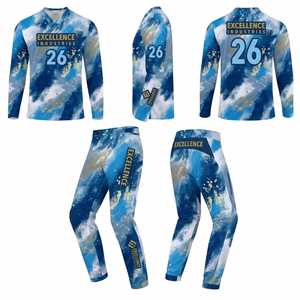 กางเกงมอเตอร์ครอสขายส่งคุณภาพดีที่สุด OEM สำหรับกีฬา รถวิบาก กางเกงสำหรับแข่งรถมอเตอร์ไซค์ผู้ชายแบบซับลิเมชั่น - Product Image 1