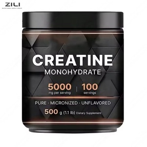 Créatine monohydrate en poudre OEM, complément pré-entraînement pour la récupération musculaire et la musculation - Product Image 1