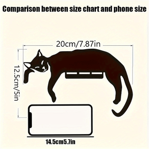 CIFbuy Silhouette di gatto nero gotico, decorazione da parete con cornice, stile vintage boho, per caminetto, camera da letto, soggiorno, porta, regalo di Halloween - Product Image 4