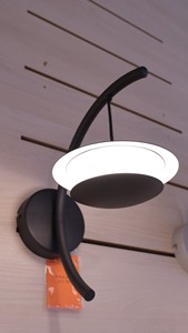 Lámpara de Pared Lumetal 9W 31.87 Lm/w IP20 AC 120V LED Moderna con Control de Botón para Interiores, Metal, 3000K (Blanco Cálido) - Product Image 3