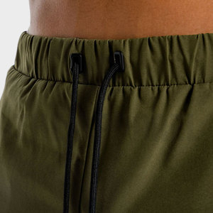 Solid Color Breathable <b>Mid</b> Waist Men's Awrah Shorts Running Wear Quick Dry Eco-Friendly New Style - Product Image 3