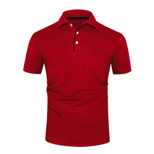Best Selling Men's Solid Knitted for Polo T-Shirts 100% Cotton <b>Light</b> Weight Quick Dry Breathable Latest Design Polo T-shirt Men - Product Image 1