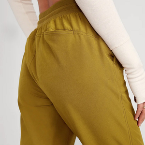 Pantalon de survêtement respirant à poignets élastiques et cordon de serrage ajustable à la taille, parfait pour l'entraînement, la randonnée, les voyages, les tenues décontractées, pour femme - Product Image 5