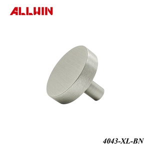 Bouton de meuble en laiton massif 38 mm finition nickel brossé pour cuisine, commode, chambre, bar, mobilier - pour villa, maison, extérieur, entrepôt - Product Image 5