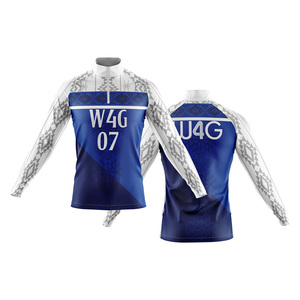 Maillot de cyclisme personnalisé à manches longues coupe-vent unisexe respirant anti-humidité séchage rapide grandes tailles coutures invisibles - Product Image 6