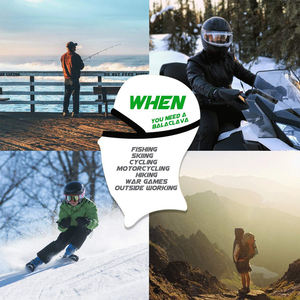 Masque facial balaclava rafraîchissant pour l'été, protection solaire UV, pour le cyclisme et la course à pied, cagoule tactique extensible et élastique - Product Image 6