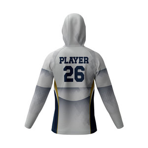 Custom Printed Breathable Men's Hooded Basketball Shooter <b>Shirt</b> Custom Front Team Logo Moisture Wicking Quick Dry Plus Size - Product Image 5