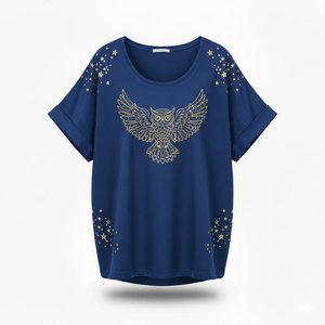 T-shirt unisexe personnalisé avec impression numérique graphique, motif attrape-rêves haute définition, toucher doux, coupe décontractée, haut décontracté - Product Image 5