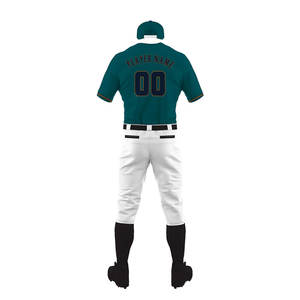 Produit le plus vendu : uniforme de baseball, fabrication professionnelle, vêtements d'équipe, ensemble maillot et pantalon de baseball, faible MOQ - Product Image 3