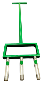 Aérateur de jardin léger Anand Engineering, construction en acier doux et acier inoxydable, poids 1,3 kg, haute qualité pour utilisation sur pelouse et terrain - Product Image 3