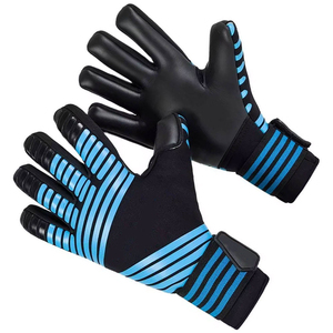 Guantes de Portero con Palma de Látex Grueso, Material PU en Todos los Dedos, Antideslizantes, Transpirables, con Cierre de Gancho y Bucle, Correa de Muñeca Ajustable, Unisex - Product Image 4
