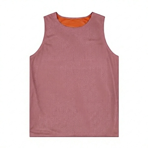 Unisex Reversible Mesh Training Vest Sleeveless Breathable Quick Dry Sport Bib for Adults All Seasons Solid Color - Product Image 1