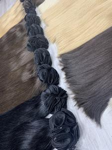 Extensiones de cabello humano Remy vietnamita Super Estilos Trama atada a mano Sin desprendimiento Sin enredos - Product Image 4