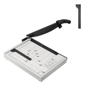 Taglierina a Ghigliottina Professionale per Carta, Lunghezza di Taglio 15 Pollici, Capacità 16 Fogli, Formato A3, con Protezione Lama - Product Image 1