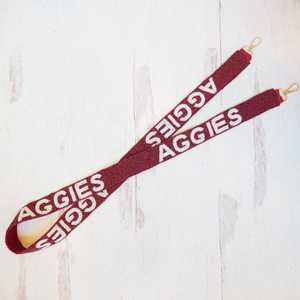 TCU <b>Frogs</b> Purple Embroidered Lanyard Polyester Durable Souvenir Accessory - Product Image 2