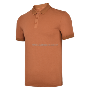 Camiseta de Golf para Hombre de Calidad Confiable, Personalizada, de Spandex, con Estampado por Transferencia Térmica, de Secado Rápido, con Bolsillo, Diseño Sólido, Tejida - Product Image 1