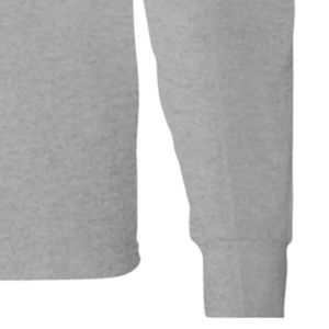 Camiseta de Manga Larga con Cuello Redondo y Bordado Gráfico AKA 1908 en Gris para Mujer, Camisa Informal, Ropa de Moda, Proveedor de Ropa al por Mayor - Product Image 3