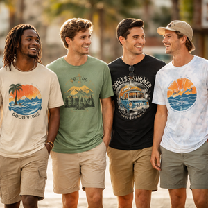 Camisetas Ligeras Personalizadas al por Mayor para Hombre - Proveedor Directo de Fábrica de Opciones de Impresión Personalizada OEM - Product Image 6