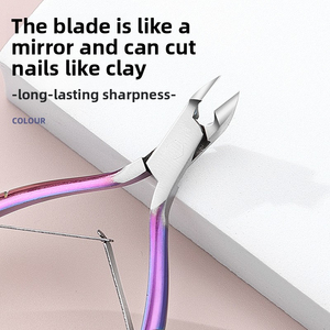 Coupe-ongles en acier inoxydable sur mesure, coloré, pour cuticules, outil de suppression des cuticules le plus vendu pour les doigts - Product Image 5