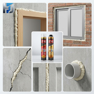 <span class=keywords><strong>Mousse</strong></span> expansive en polyuréthane pour la construction - Durcissement à l'humidité, remplissage et scellement des bords robustes pour les projets intérieurs - Product Image 2