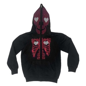 Sweat-shirts en molleton polyester/coton de haute qualité avec impression numérique et strass, meilleur prix, service OEM, respirants, vêtements d'hiver pour hommes - Product Image 6