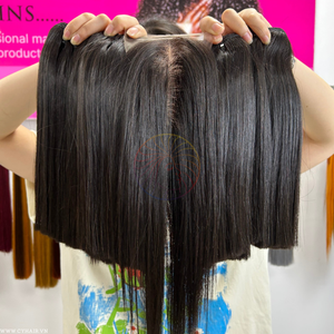 Recién llegado, extensiones de cabello vietnamita súper dibujado doble, cabello virgen Remy de onda profunda suelta, fábrica de 100g en Vietnam - Product Image 6
