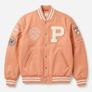 CHALASA SPORTS Veste de baseball en laine pour homme grande taille, hiver, séchage rapide et respirante, doublure polaire, logo personnalisé OEM - Product Image 1