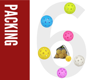 พายลูกบอลพิคเกิลบอล40รูตกแต่งในร่ม/กลางแจ้งพร้อมโลโก้ที่ปรับแต่งได้ผ่านการรับรองคุณภาพสูง - Product Image 5