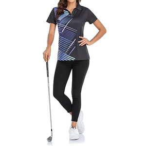 ZABEX SPORTS Fashion Women <b>Polo</b> Shirt Soft Knit Design ZABEX SPORTS <b>Ladies</b> Casual <b>Polo</b> <b>Top</b> Lightweight Summer Style OEM ODM - Product Image 2
