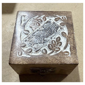 Top Notch Quality Leading Supplier Selling Eco-Friendly Mango Wood <b>Box</b> Rectangle Shape Engraved Wooden Carved <b>Storage</b> <b>Box</b> - Product Image 1