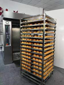 Horno rotatorio de acero inoxidable de alta resistencia para panadería industrial, proveedor de máquinas de hornos de panadería de la India - Product Image 3