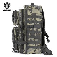 Sac à dos tactique Oxford 600D de haute qualité, grande capacité (36-56L), résistant à l'eau, système Molle, pour activités de plein air, vente en gros sur mesure