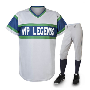 ชุดเสื้อเบสบอลธันเดอร์สำหรับผู้ชาย พิมพ์ลายดิจิตอลแบบเรียบ ระบายอากาศได้ดี ซับเหงื่อ ชุดยูนิฟอร์ม ปรับแต่งชื่อทีมได้ หมายเลข 20 แบบมีหมายเลข - Product Image 4