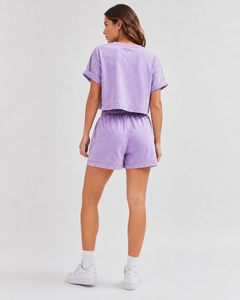 Conjuntos de Verano para Mujer, Conjunto de Dos Piezas Suave y Cómodo, Camiseta de Manga Corta y Pantalones Cortos, Atuendo para Viajar, Hacer Ejercicio y Relajarse - Product Image 6